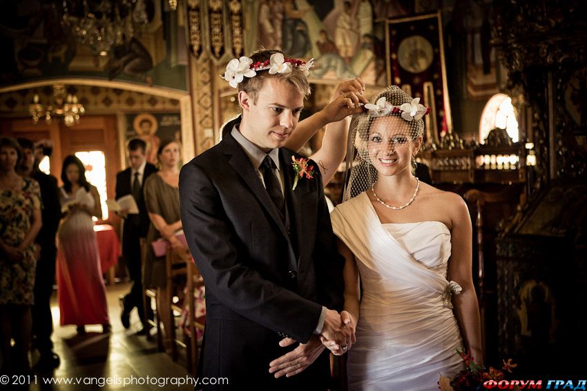 Красивая свадьба на греческих островах