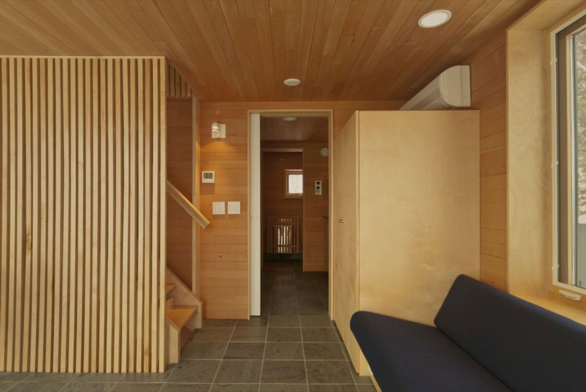 Частное жилое здание Rierson Cabin от студии Salmela Architect, Тофт, штат Миннесота, США