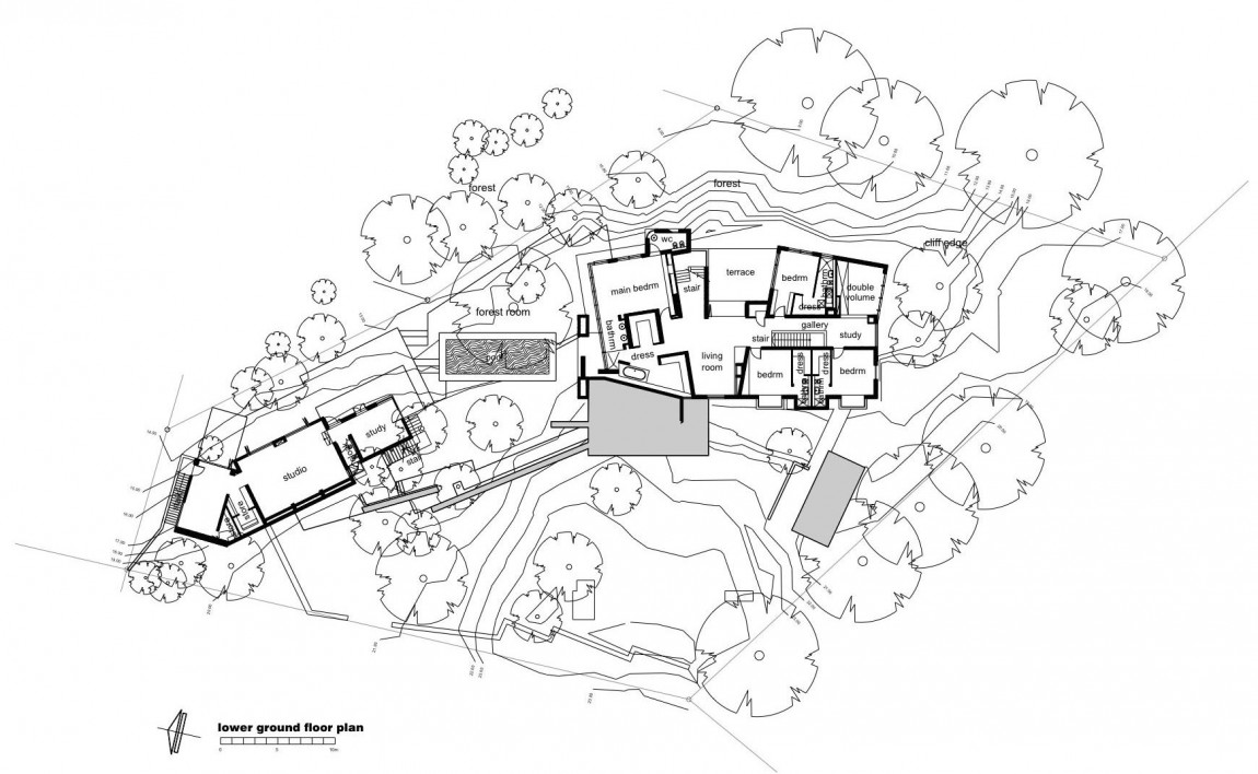 Каменный дом от Slee & Co Architects в Йоханнесбурге
