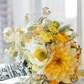 25-yellow-wedding-bouquets-19