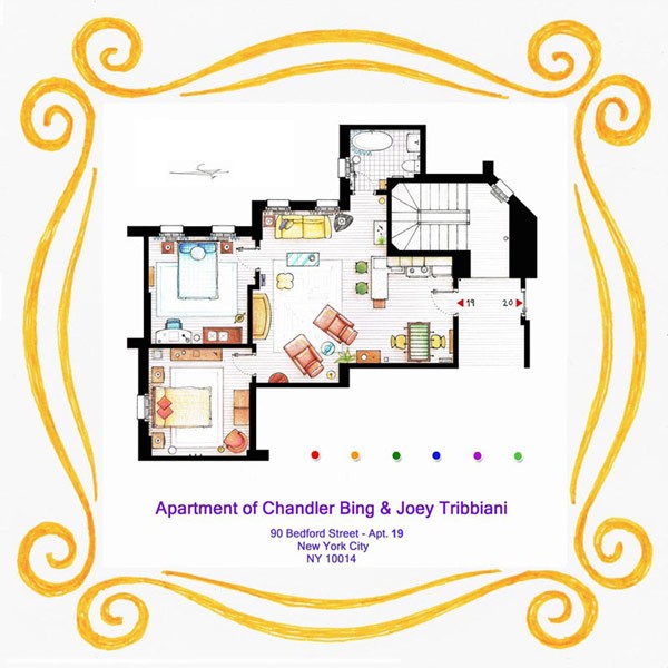 floor-plans-of-the-most-famous-tv-apartments2