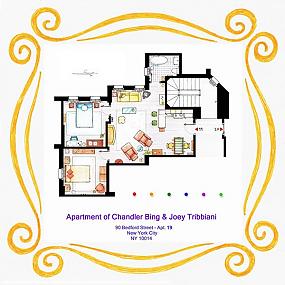 floor-plans-of-the-most-famous-tv-apartments2