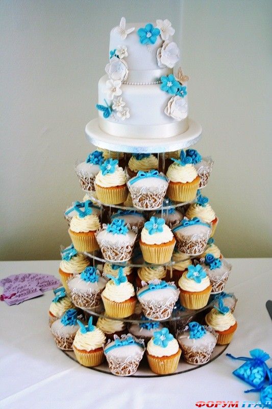 Свадебный торт с маффинами