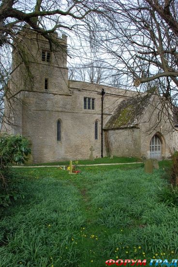 Black Bourton Church/церковь Черный Бертон
