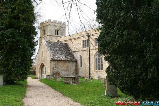 Black Bourton Church/церковь Черный Бертон