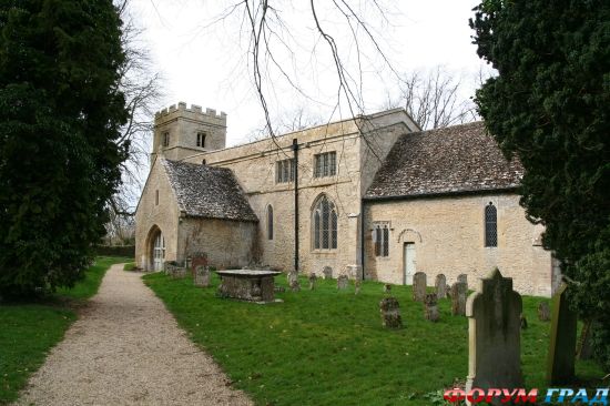 Black Bourton Church/церковь Черный Бертон