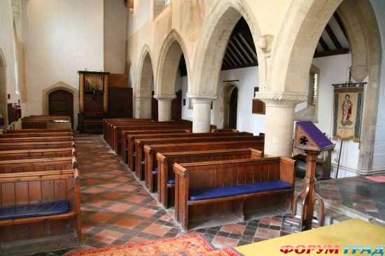 Black Bourton Church/церковь Черный Бертон