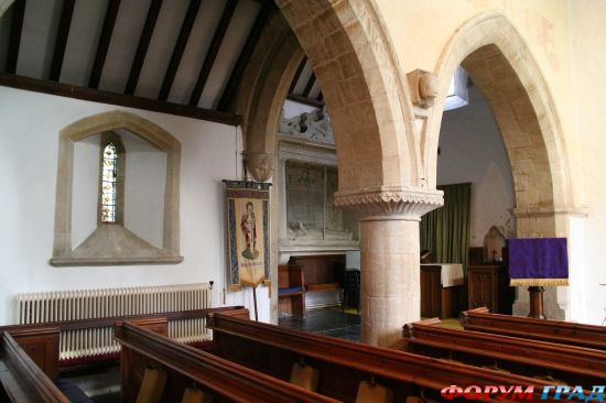 Black Bourton Church/церковь Черный Бертон