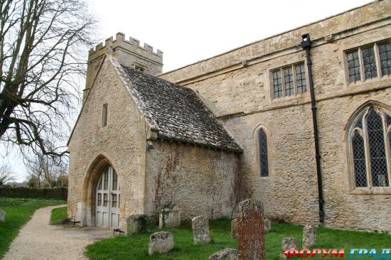 Black Bourton Church/церковь Черный Бертон