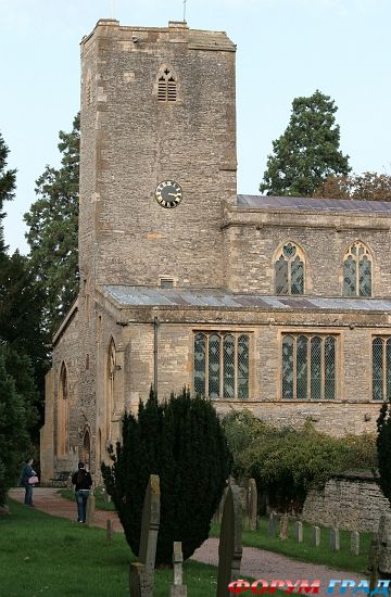Церковь Св. Марии в деревне Дирхерст/Deerhurst Church