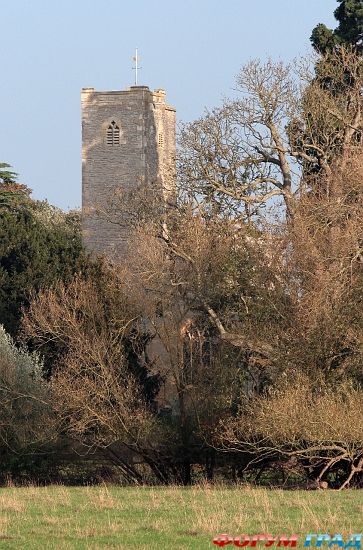 Церковь Св. Марии в деревне Дирхерст/Deerhurst Church
