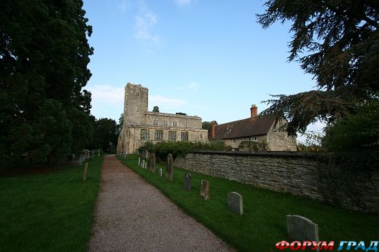 Церковь Св. Марии в деревне Дирхерст/Deerhurst Church
