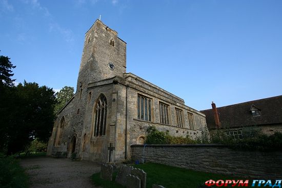 Церковь Св. Марии в деревне Дирхерст/Deerhurst Church