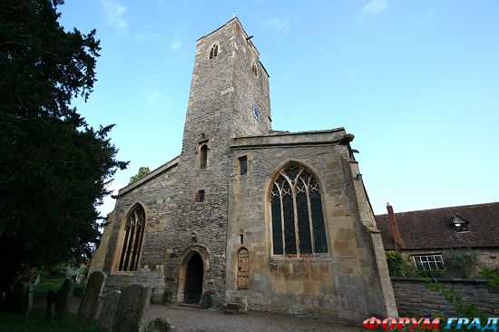 Церковь Св. Марии в деревне Дирхерст/Deerhurst Church