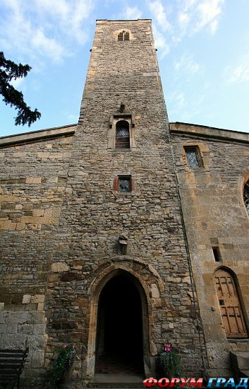 Церковь Св. Марии в деревне Дирхерст/Deerhurst Church