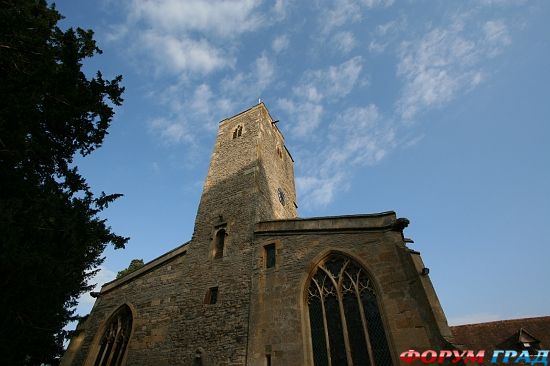 Церковь Св. Марии в деревне Дирхерст/Deerhurst Church