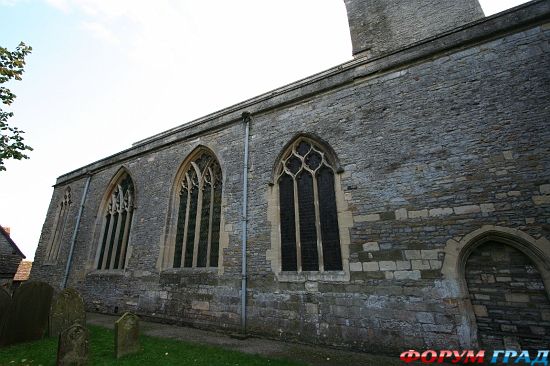 Церковь Св. Марии в деревне Дирхерст/Deerhurst Church