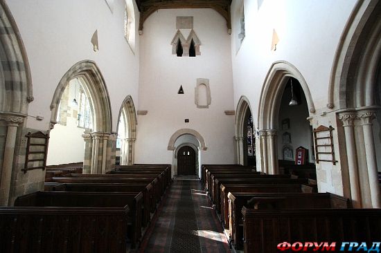 Церковь Св. Марии в деревне Дирхерст/Deerhurst Church