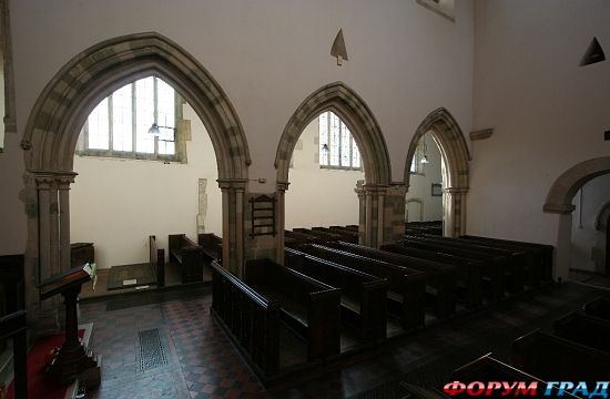 Церковь Св. Марии в деревне Дирхерст/Deerhurst Church
