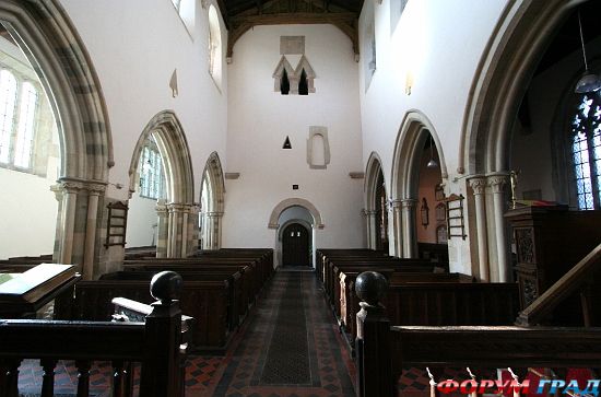 Церковь Св. Марии в деревне Дирхерст/Deerhurst Church