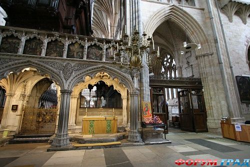 эксетер собор/Exeter Cathedral