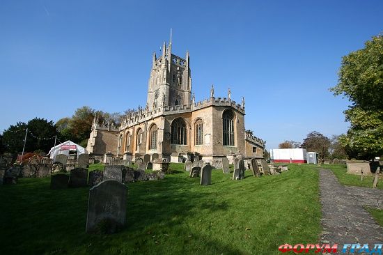 Церковь Святой Марии в Фэрфорд/Fairford Church