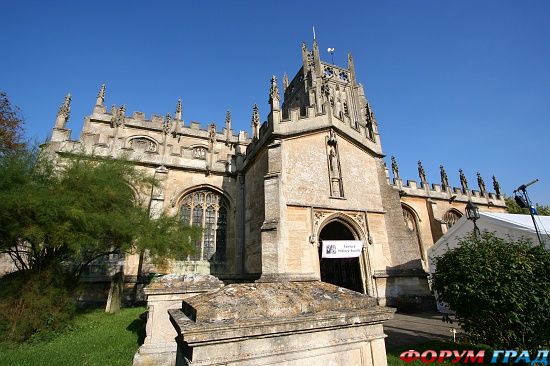 Церковь Святой Марии в Фэрфорд/Fairford Church