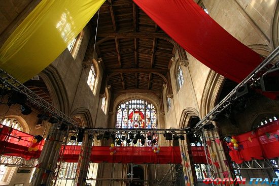 Церковь Святой Марии в Фэрфорд/Fairford Church