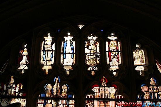 Церковь Святой Марии в Фэрфорд/Fairford Church