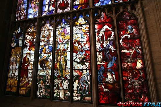 Церковь Святой Марии в Фэрфорд/Fairford Church