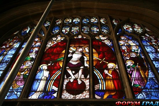 Церковь Святой Марии в Фэрфорд/Fairford Church
