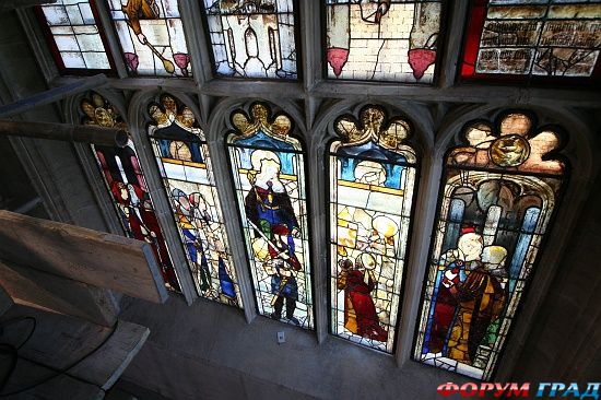 Церковь Святой Марии в Фэрфорд/Fairford Church
