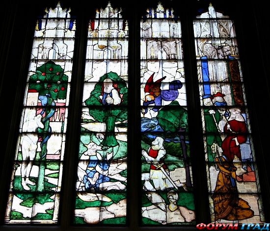 Церковь Святой Марии в Фэрфорд/Fairford Church