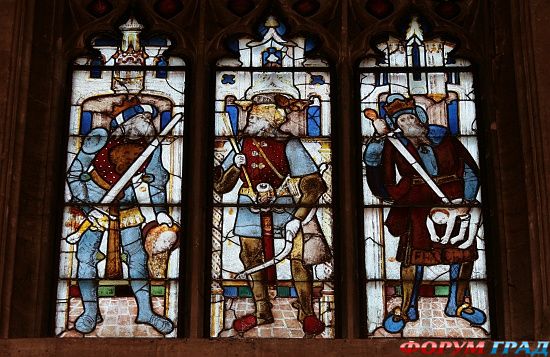 Церковь Святой Марии в Фэрфорд/Fairford Church