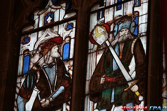 Церковь Святой Марии в Фэрфорд/Fairford Church