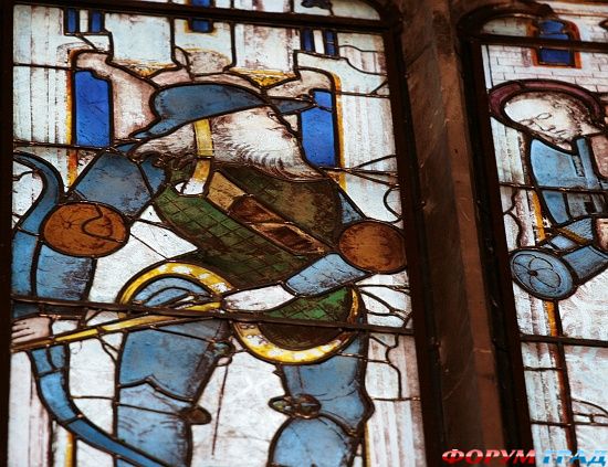 Церковь Святой Марии в Фэрфорд/Fairford Church