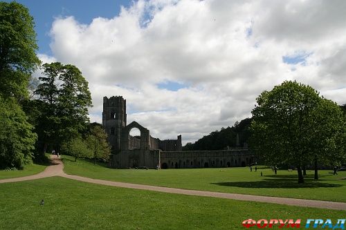 фонтаны аббатство/Fountains Abbey