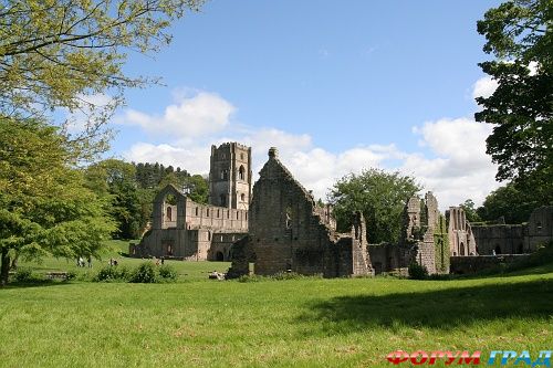 фонтаны аббатство/Fountains Abbey