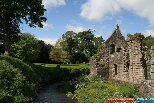 фонтаны аббатство/Fountains Abbey