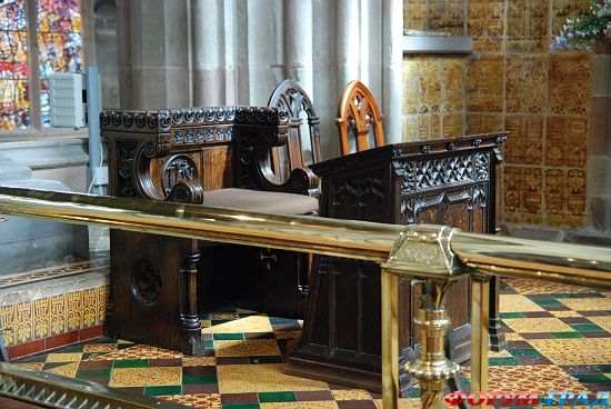 Great Malvern Priory/Малверн Приорат Церкви