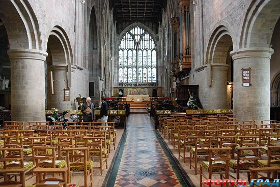 Great Malvern Priory/Малверн Приорат Церкви