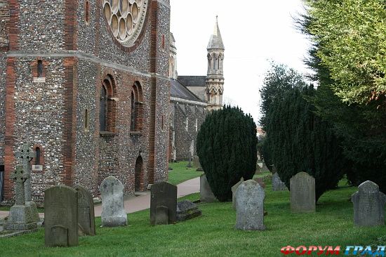 St Albans Cathedral/Сент-Олбанс собор