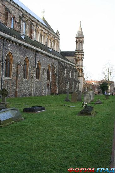 St Albans Cathedral/Сент-Олбанс собор