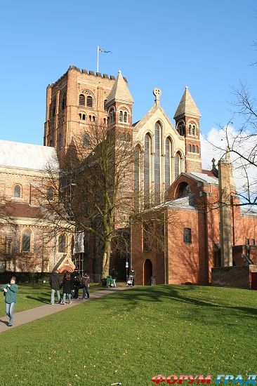 St Albans Cathedral/Сент-Олбанс собор
