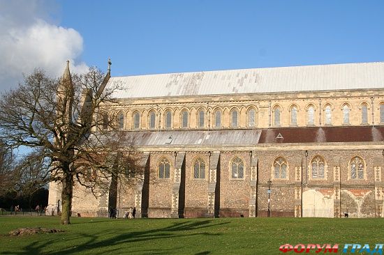 St Albans Cathedral/Сент-Олбанс собор