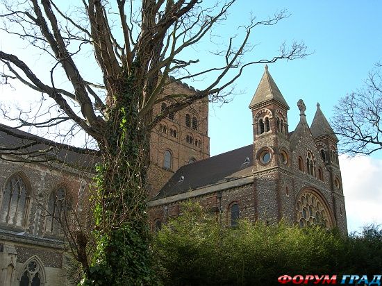 St Albans Cathedral/Сент-Олбанс собор
