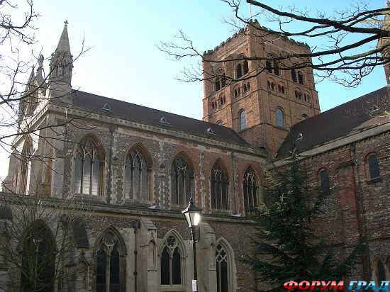 St Albans Cathedral/Сент-Олбанс собор