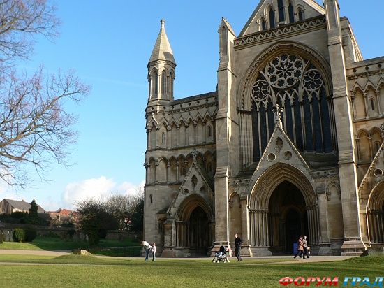 St Albans Cathedral/Сент-Олбанс собор