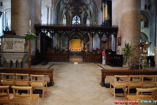 Tewkesbury Abbey/Приходская церковь Св. Марии Девы