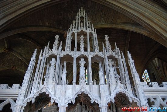 Tewkesbury Abbey/Приходская церковь Св. Марии Девы